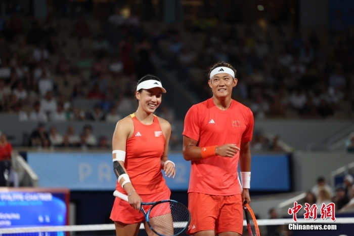 中国代表团巴黎奥运第七日双冠突破 网球混双摘