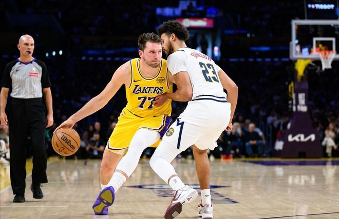 湖人加时绝杀掘金 卡位战锁定西部第三