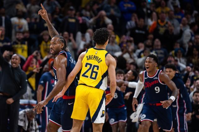 莱昂纳德绝杀险胜步行者